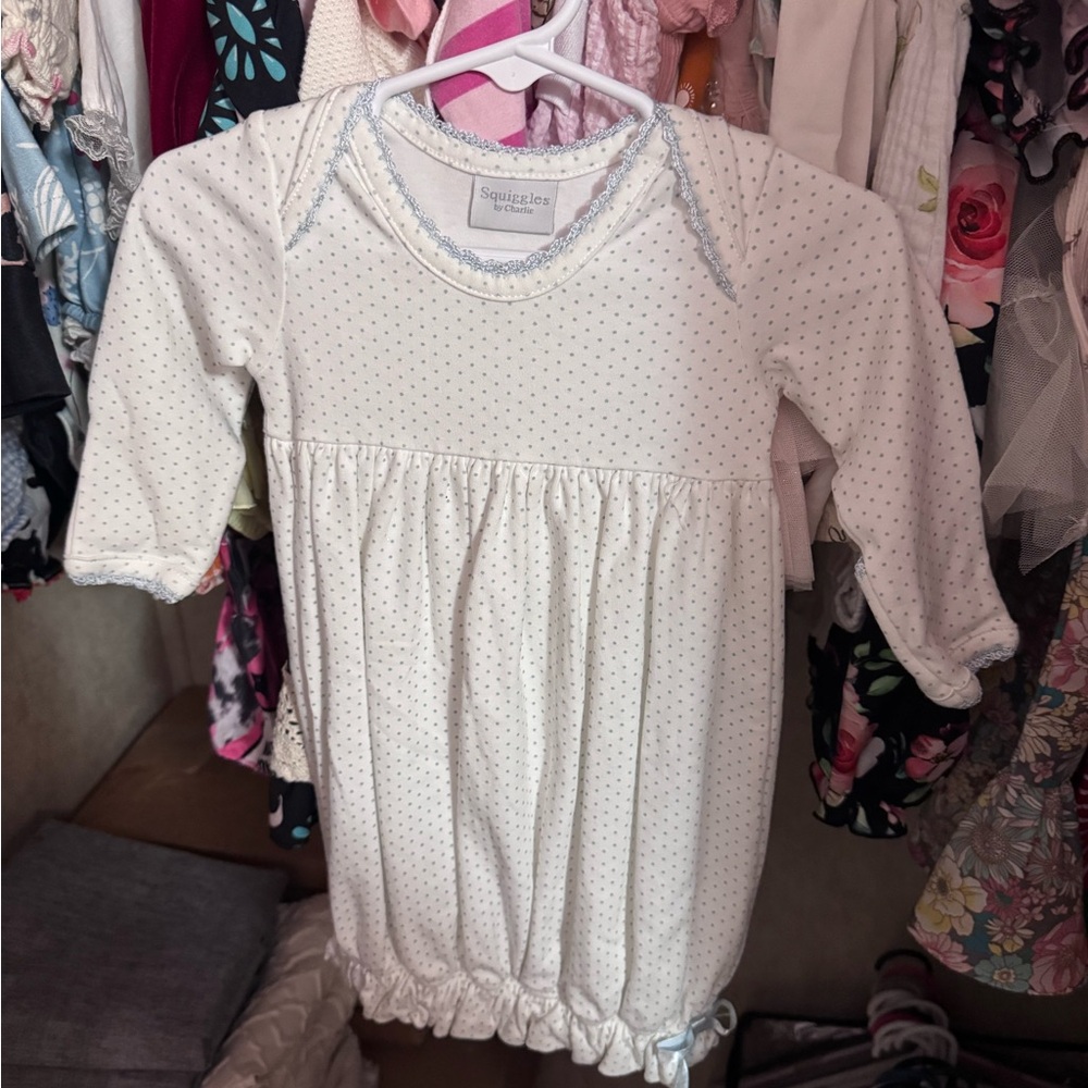 White Baby Gown